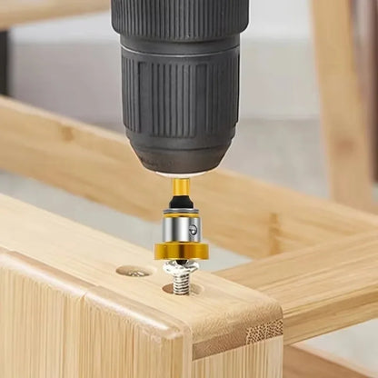 Positioning Screwdriver Bits Steel Magnetic Batch Head For Plasterboard Drywall Locating Batch Head Screws Setter Drilling Tool